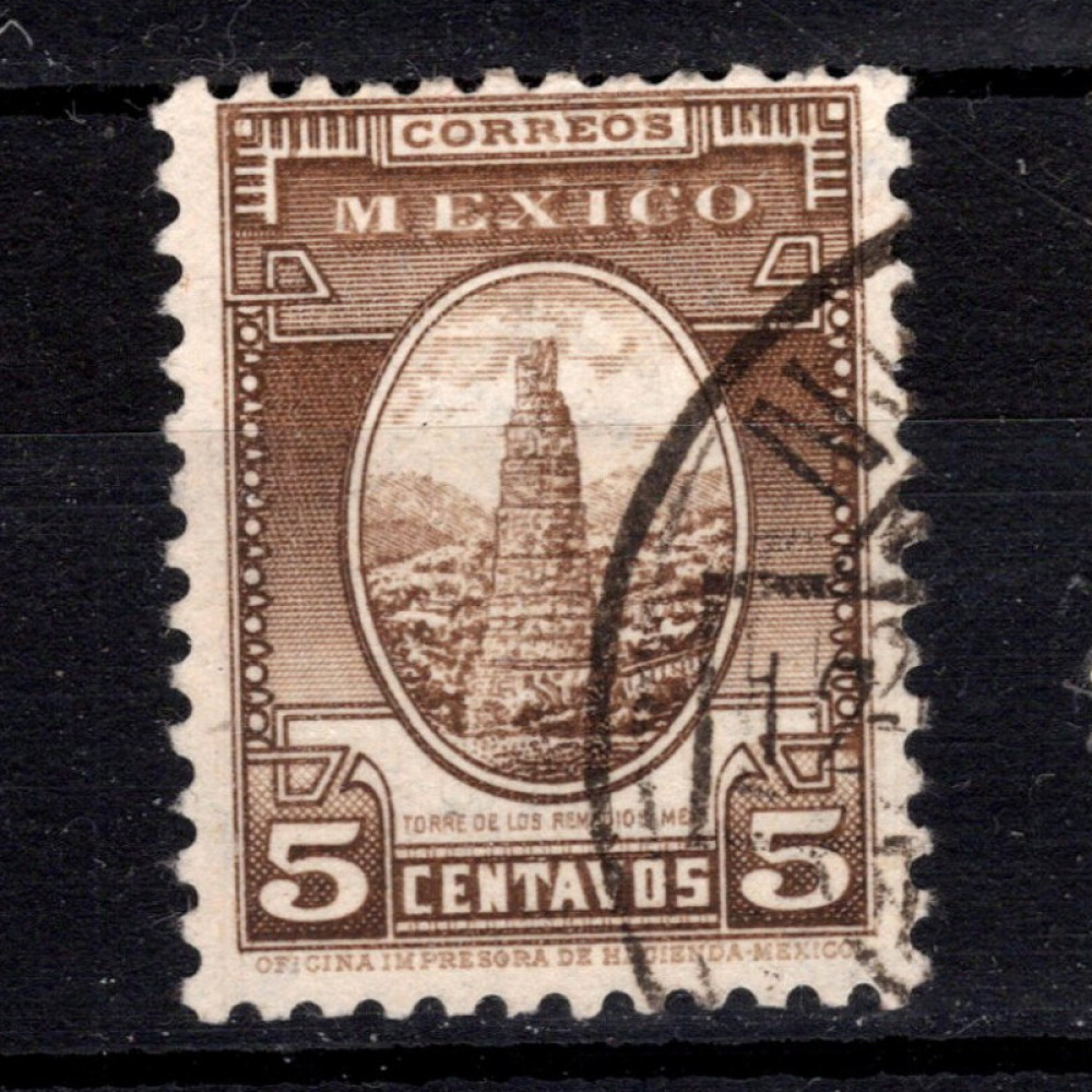 Sello México, Mi.702X (SG 564), Usado #, 5 ¢