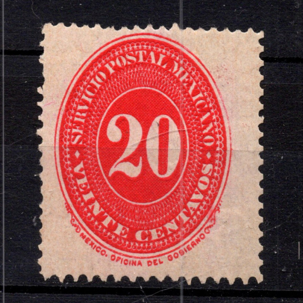 Známka Mexiko, Mi.161Ex (SG 194)*, 20 ¢