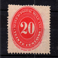 Stamp Mexico, Mi.161Ex (SG 194), MH, 20 ¢