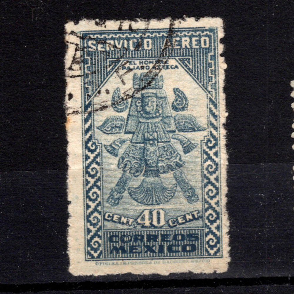 Známka Mexiko, Mi.719X (SG 577a)#, 40 ¢