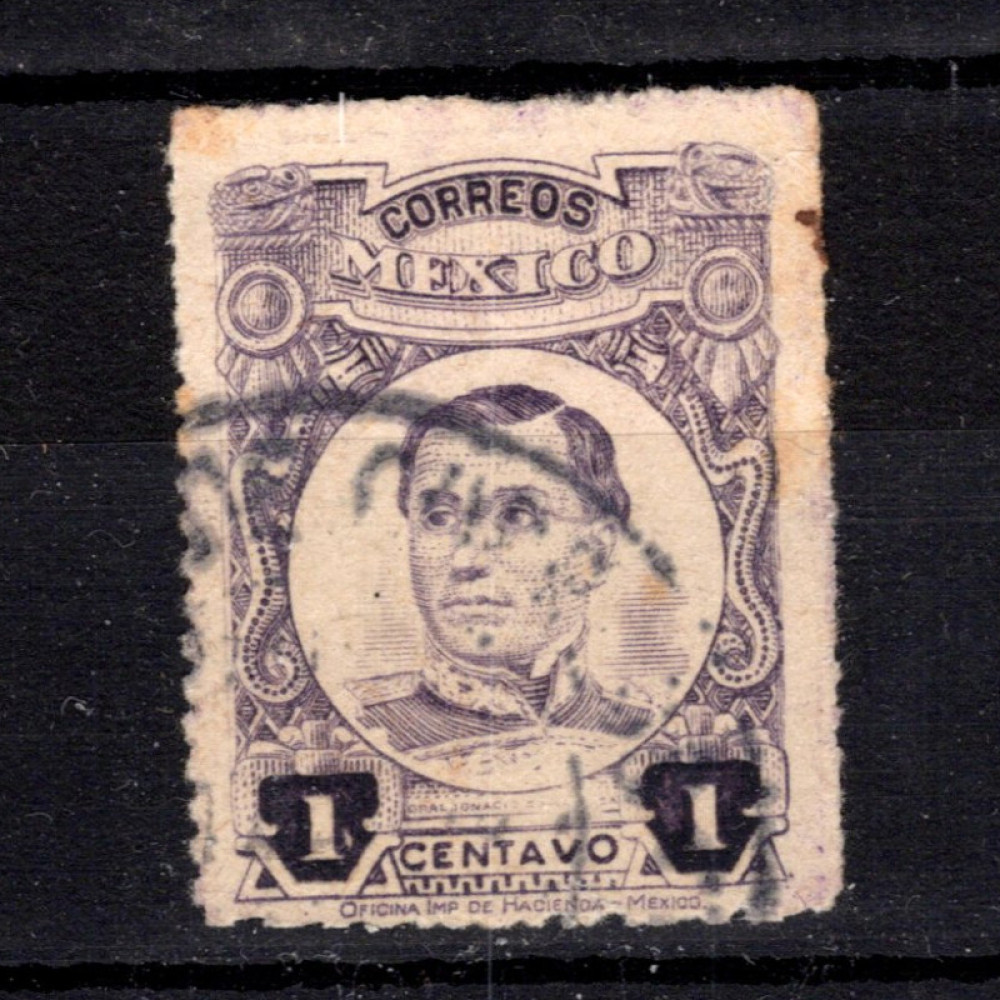 Briefmarke Mexico, Mi.538e (SG 393a)#, 1 ¢