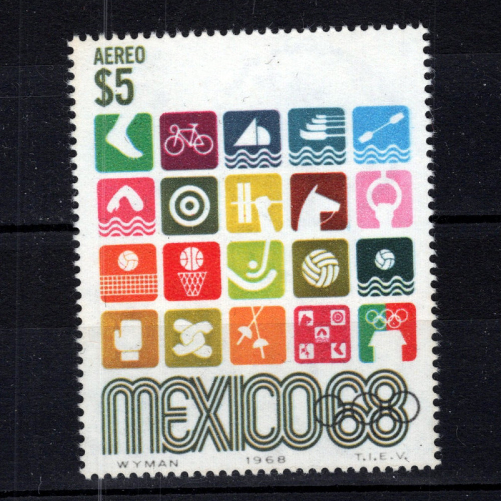 Briefmarke Mexico, Mi.1291 (SG 1181)**, 5 $