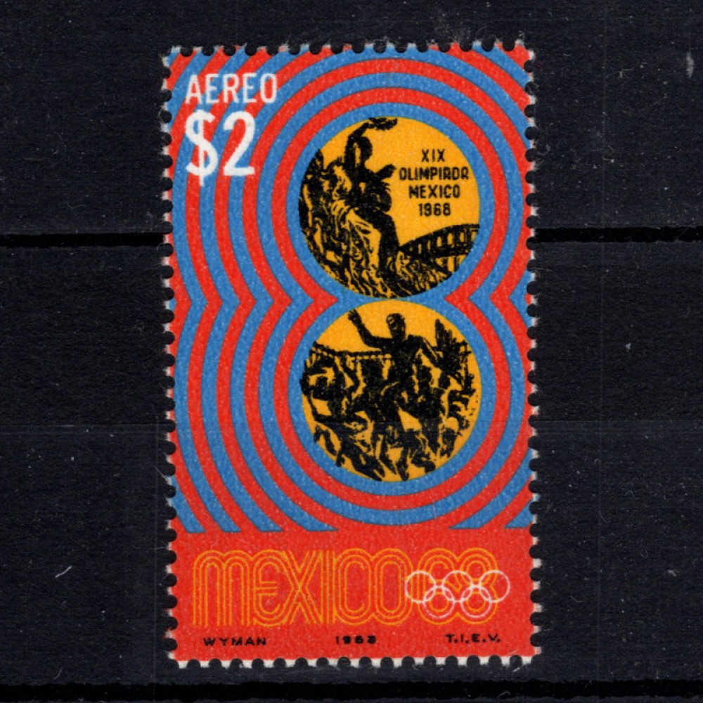 Stamp Mexico, Mi.1290 (SG 1180), MNH, 2 $