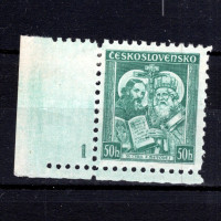 Známka s DČ ČSR, Pof.292*, 50h