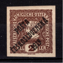 Briefmarke Tschechoslowakie, Pof.60 (Mi. 99)**, 2h