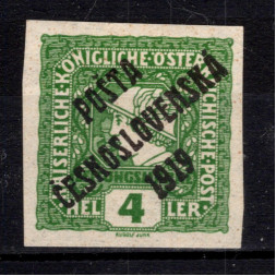 Sello Checoslovaquia, Pof.61 (Mi. 100), MNH, 4h