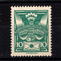 Známka ČSR, Pof.145**, 10h