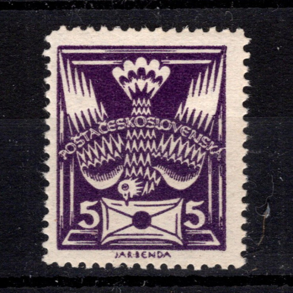 Známka ČSR, Pof.144**, B, 5 h