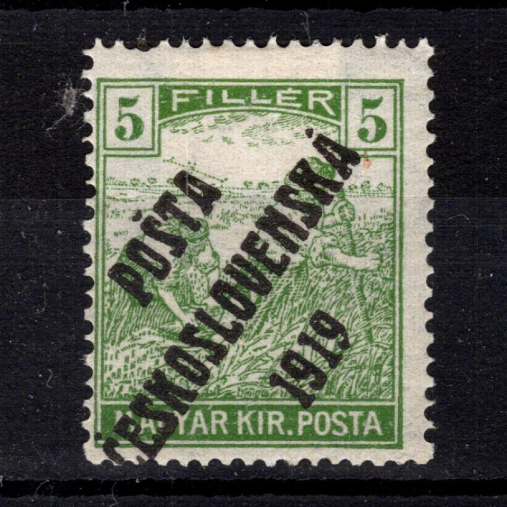 Briefmarke Tschechoslowakie, Pof.103 (Mi. 122)*, 5f