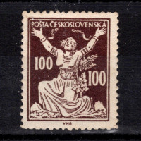 Známka ČSR, Pof.158**, 100h