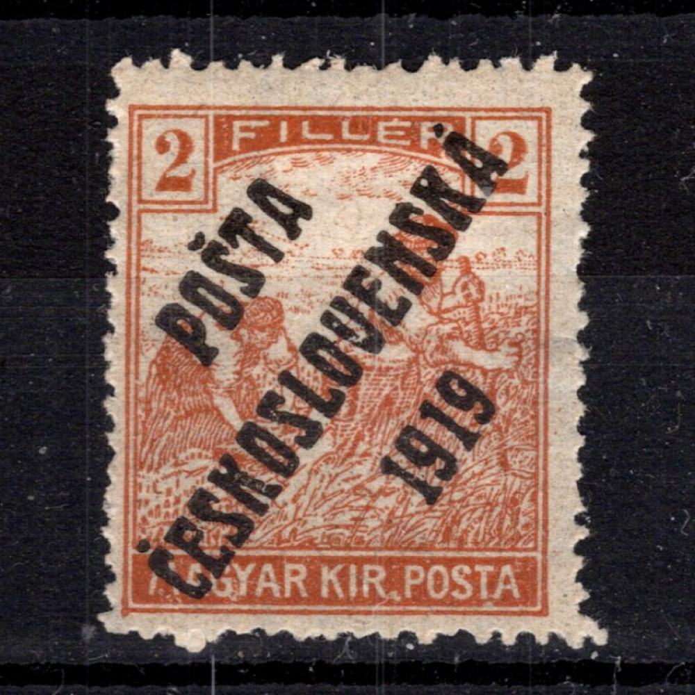 Briefmarke Tschechoslowakie, Pof.101 (Mi. 120)*, 2f