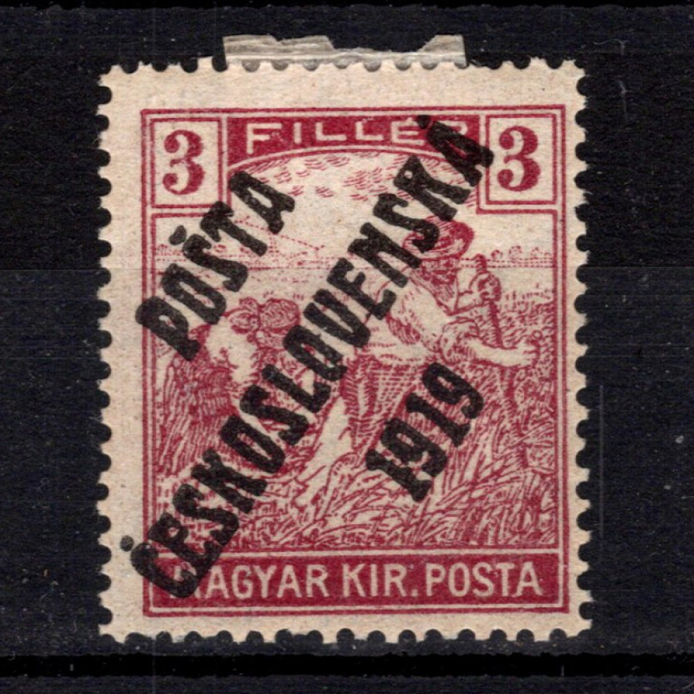 Sello Checoslovaquia, Pof.102 (Mi. 121), MH, 3f
