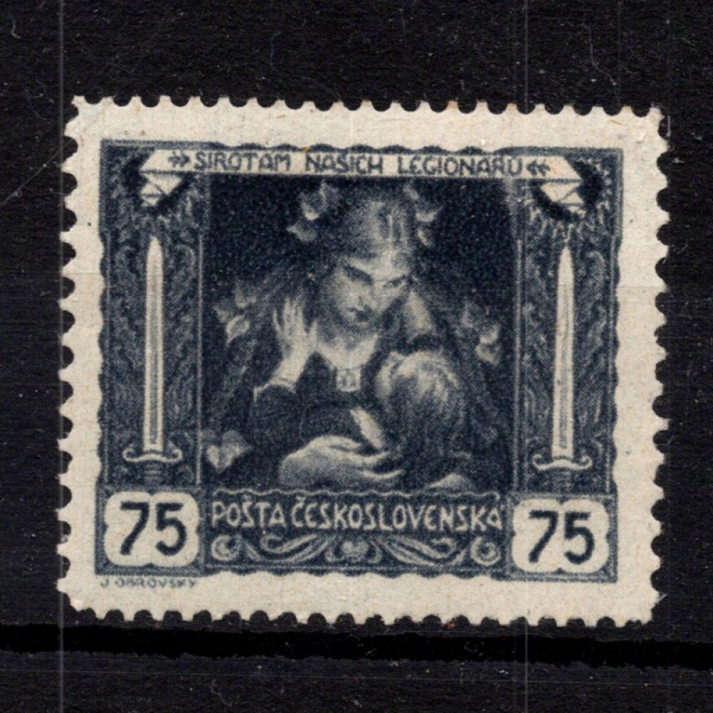 Selo Tchecoslováquia, Pof.30B (Mi. 37F), MNH, 75h