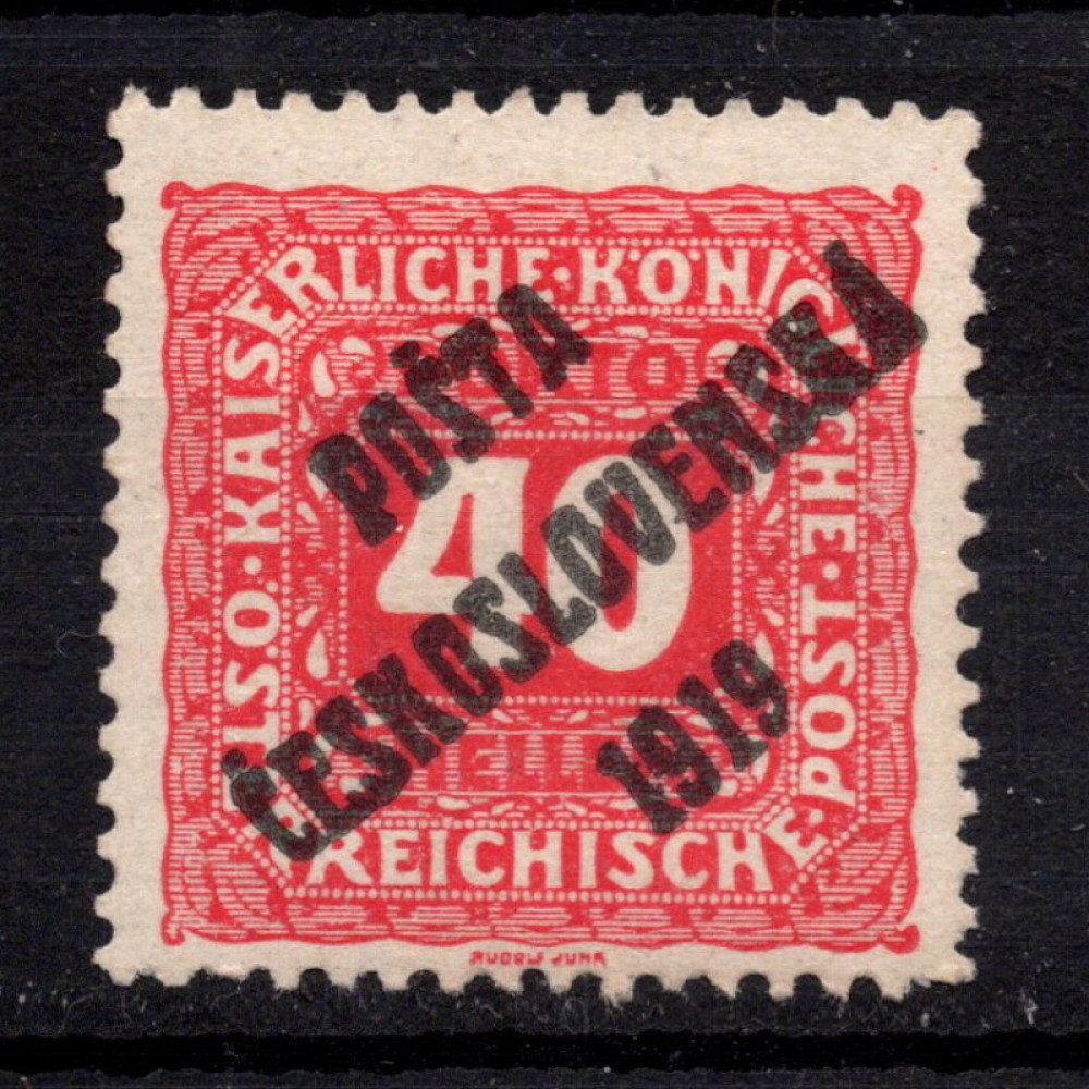 Sello Checoslovaquia, Pof.78 (Mi. 87), MNH, 40h