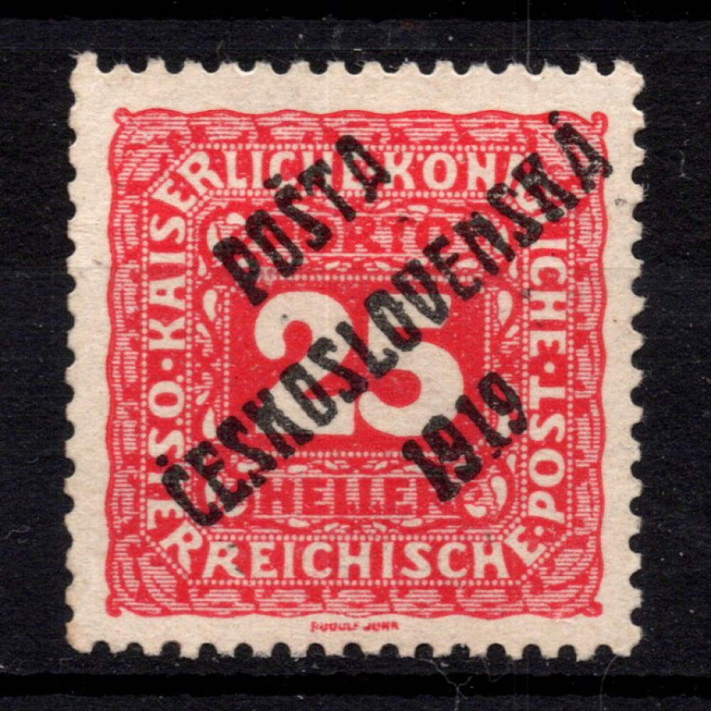 Briefmarke Tschechoslowakie, Pof.76 (Mi. 85)**, 25h