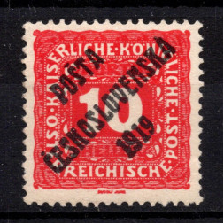 Sello Checoslovaquia, Pof.73 (Mi. 82), MNH, 10h