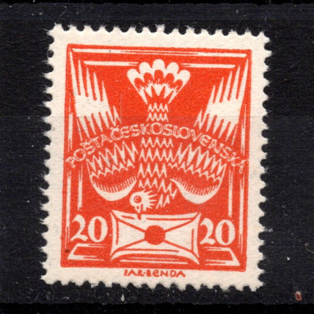 Sello Checoslovaquia, Pof.148 (Mi. 167), MNH, 20h