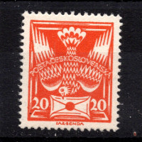 Známka ČSR, Pof.148**, typ I, 20h