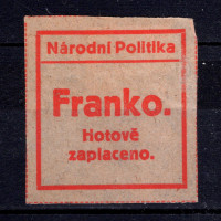 Známka ČSR, Pof.NN17Ib(*), 0 º
