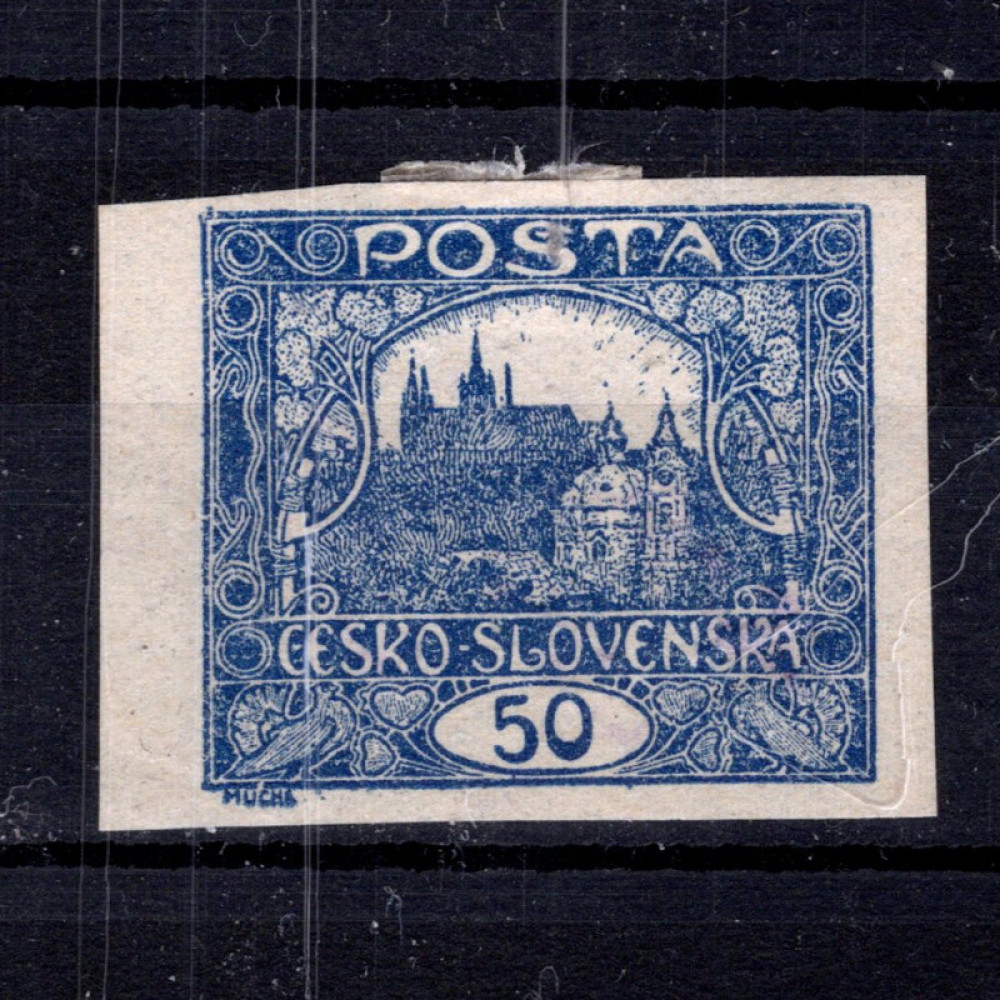 Briefmarke Tschechoslowakie, Pof.16 (Mi. 30)*, 50h
