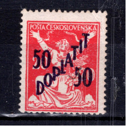 Sello Checoslovaquia, Pof.DL49 (Mi. 48), MNH, 50/20h