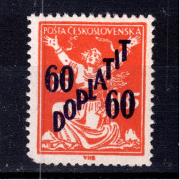 Briefmarke Tschechoslowakie, Pof.DL52 (Mi. 51)*, 60/185h