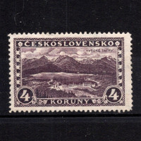 Selo Tchecoslováquia, Pof.227 (Mi. 255), MH, 4 Kč