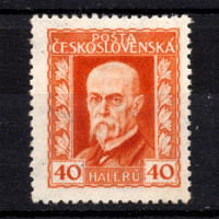 Známka ČSR, Pof.187A*, 40h