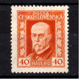 Sello Checoslovaquia, Pof.187A (Mi. 221), MH, 40h
