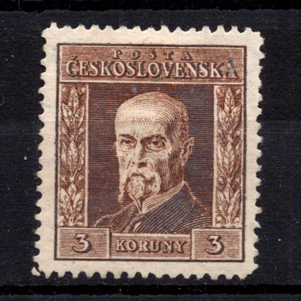 Selo Tchecoslováquia, Pof.192 (Mi. 226), MH, 3 Kč