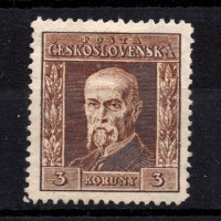 Známka ČSR, Pof.192*, I. typ, 3 Kč