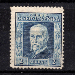 Selo Tchecoslováquia, Pof.191 (Mi. 225), MH, 2 Kč
