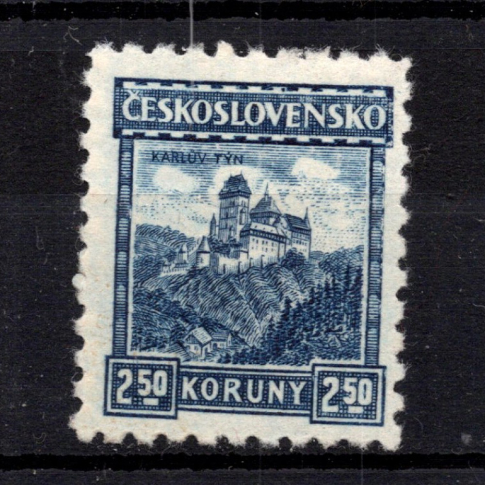 Stamp Czechoslovakia, Pof.222 (Mi. 262), MH, 2,50 Kč