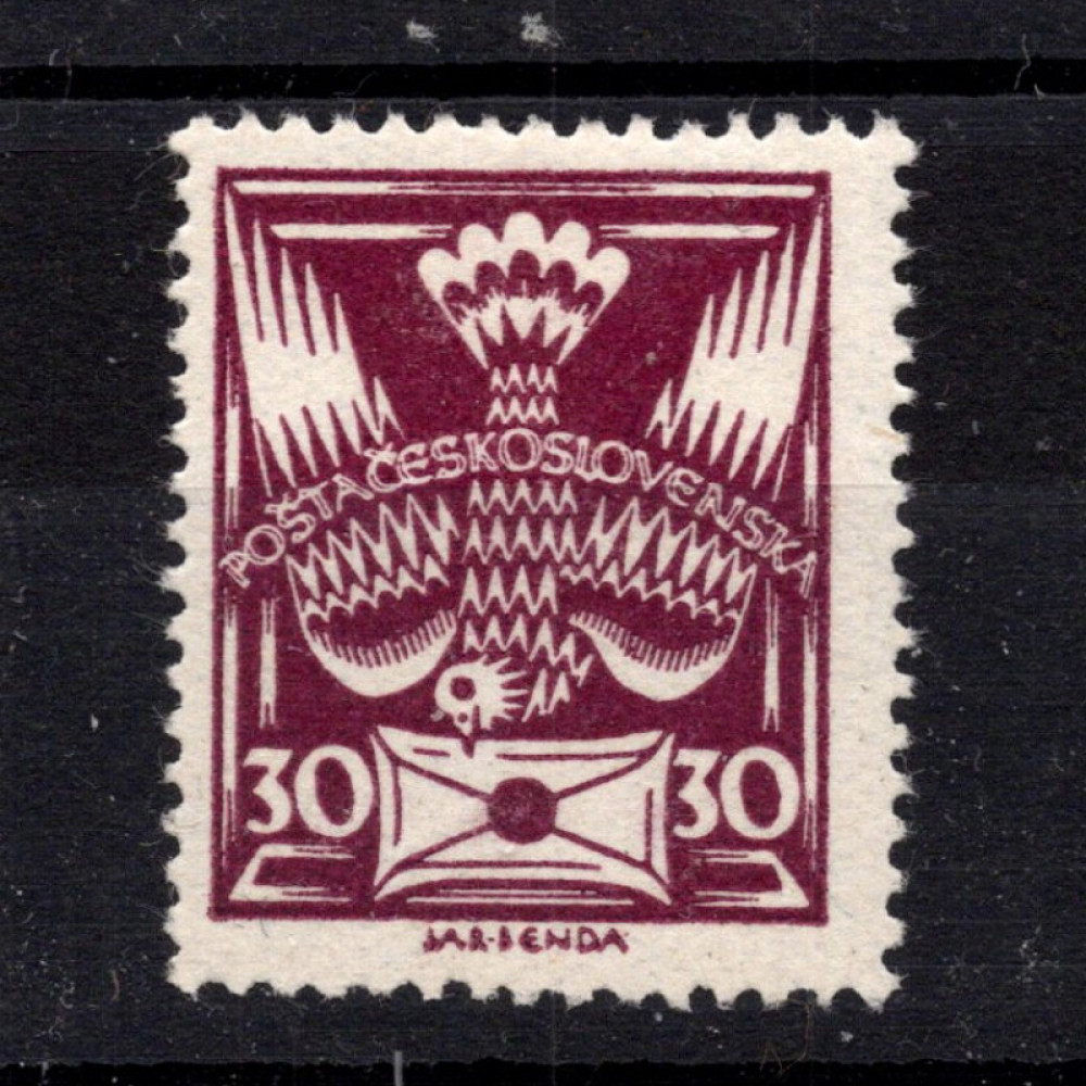 Selo Tchecoslováquia, Pof.150 (Mi. 169), MH, 30h