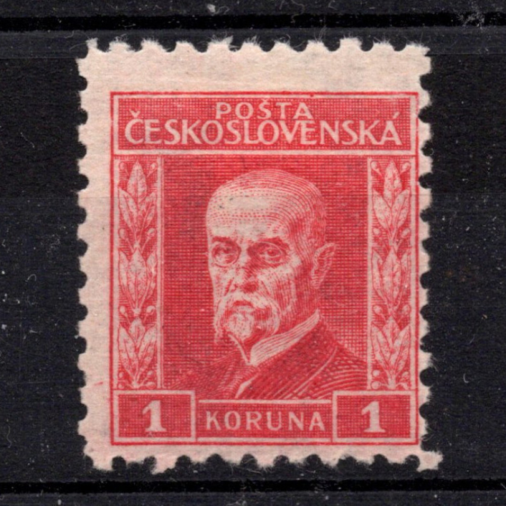 Sello Checoslovaquia, Pof.200 (Mi. 234), MH, 1 Kč