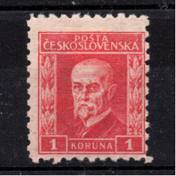 Známka ČSR, Pof.200*, V. typ, 1 Kč