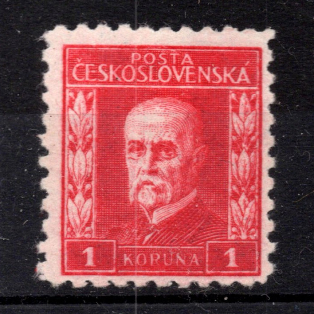 Selo Tchecoslováquia, Pof.203 (Mi. 237), MH, 1 Kč