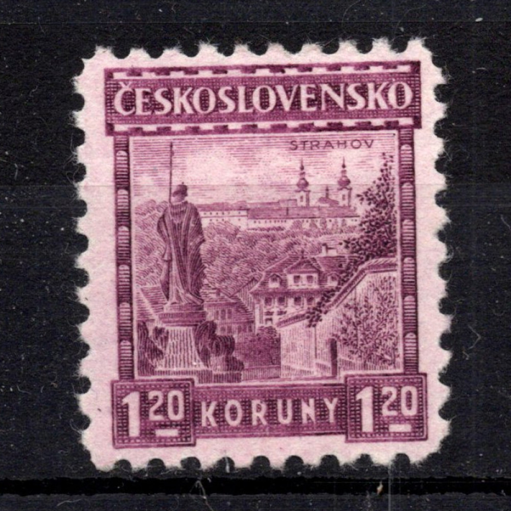 Stamp Czechoslovakia, Pof.219 (Mi. 260), MH, 1,20 Kč