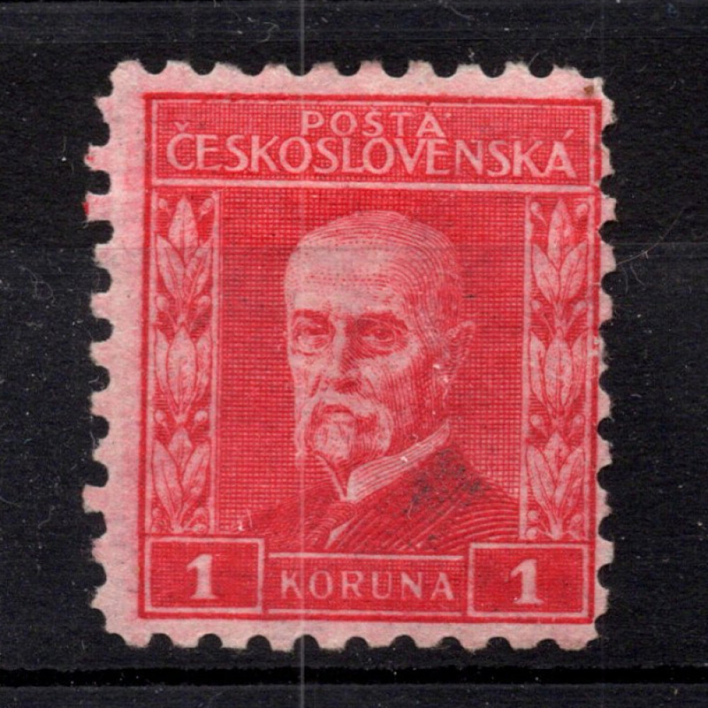 Sello Checoslovaquia, Pof.201 (Mi. 235), MH, 1 Kč