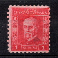 Známka ČSR, Pof.201*, VI. typ, 1 Kč