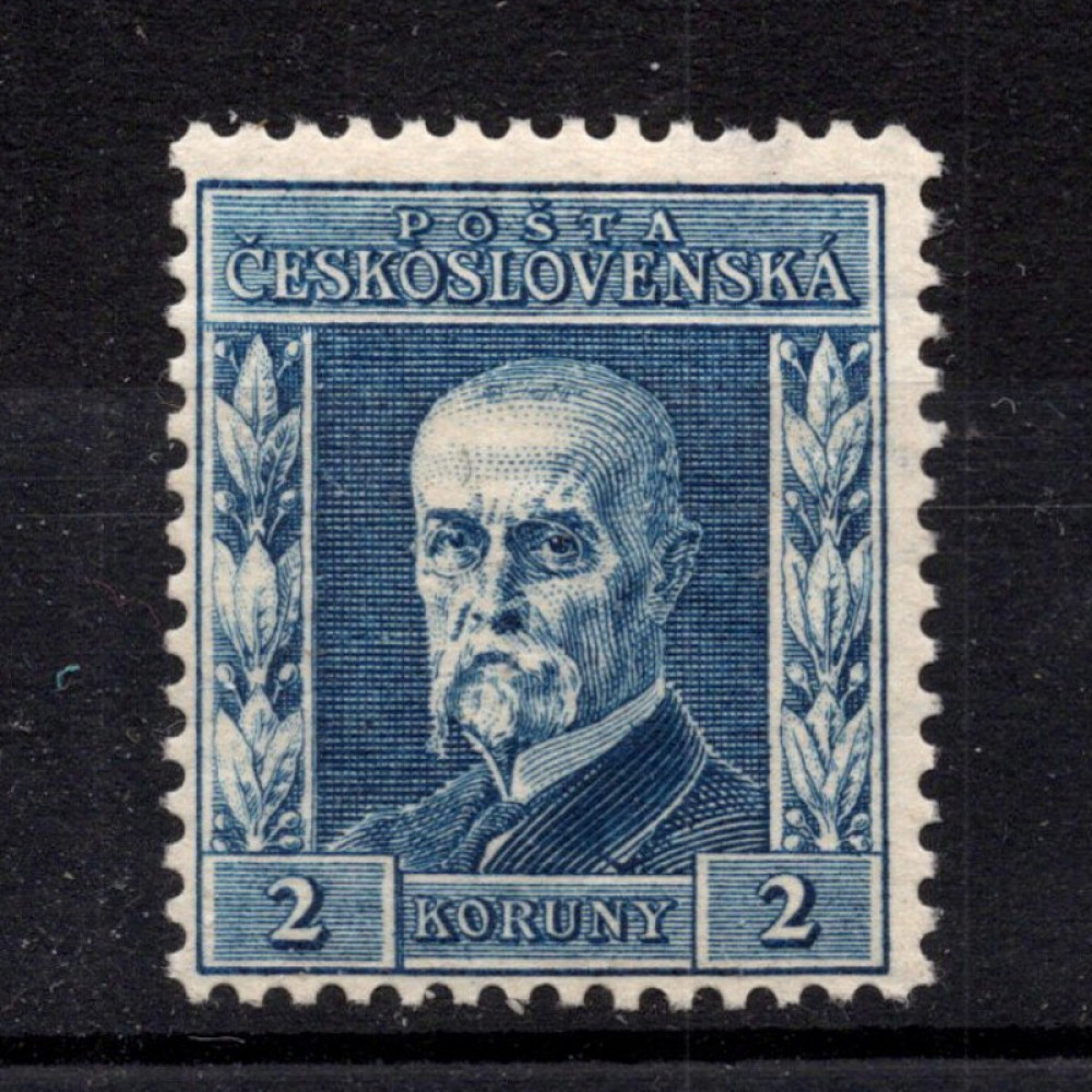 Selo Tchecoslováquia, Pof.195 (Mi. 229), MH, 2 Kč