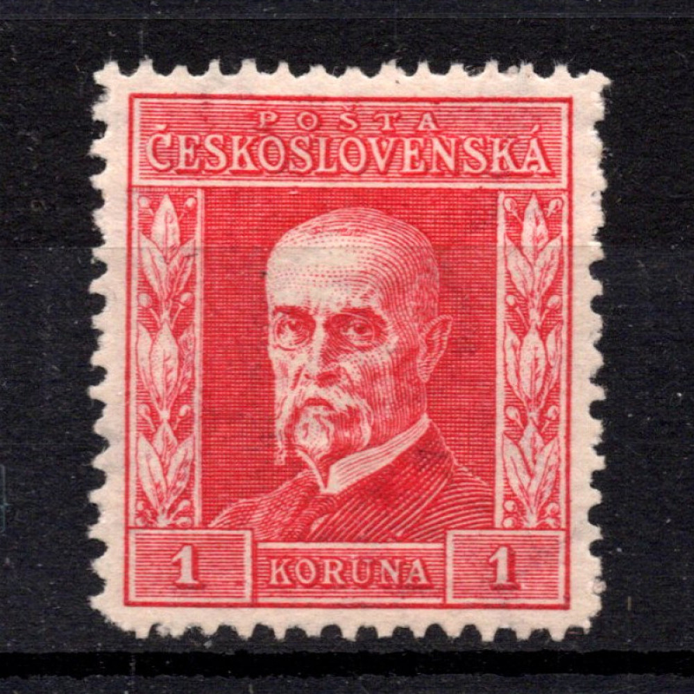 Sello Checoslovaquia, Pof.197 (Mi. 231), MH, 1 Kč