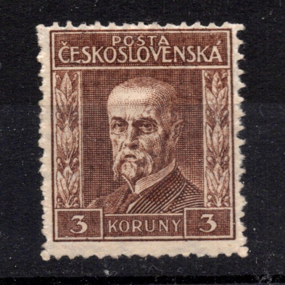 Selo Tchecoslováquia, Pof.198 (Mi. 233), MH, 3 Kč
