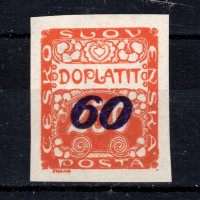 Známka ČSR, Pof.DL37*, 60/250h
