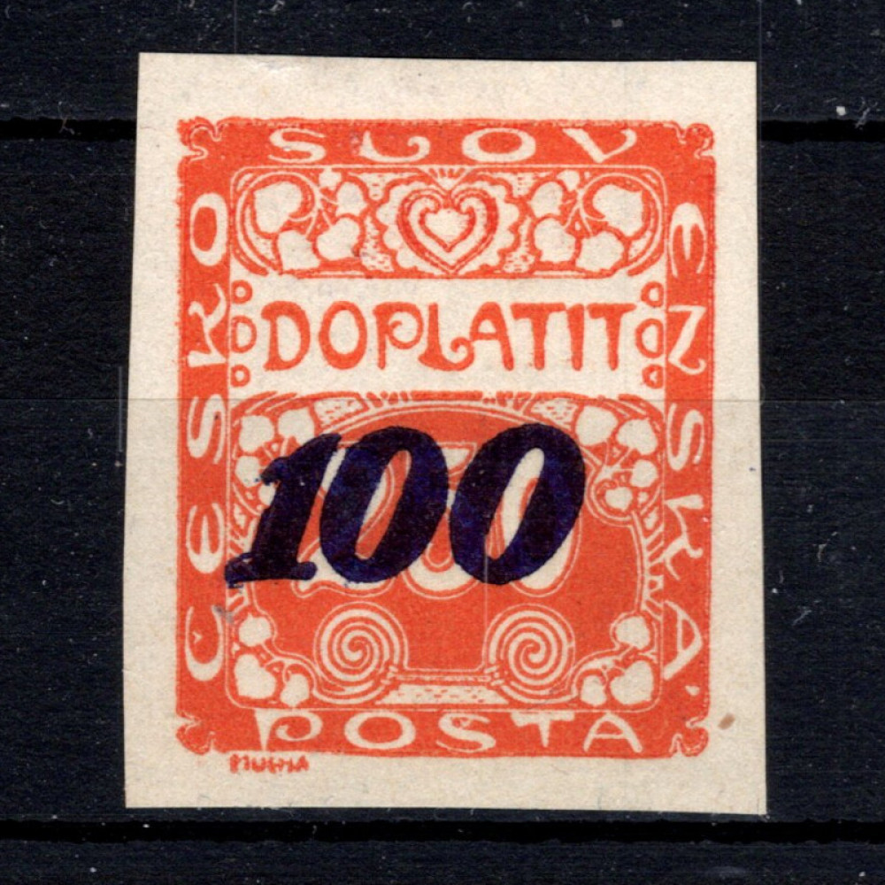 Briefmarke Tschechoslowakie, Pof.DL39 (Mi. 33)*, 100/250h