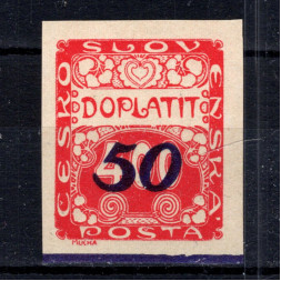 Briefmarke Tschechoslowakie, Pof.DL36 (Mi. 30)*, 50/400h