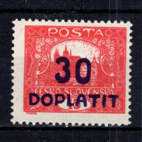 Známka ČSR, Pof.DL29A*, 30 h