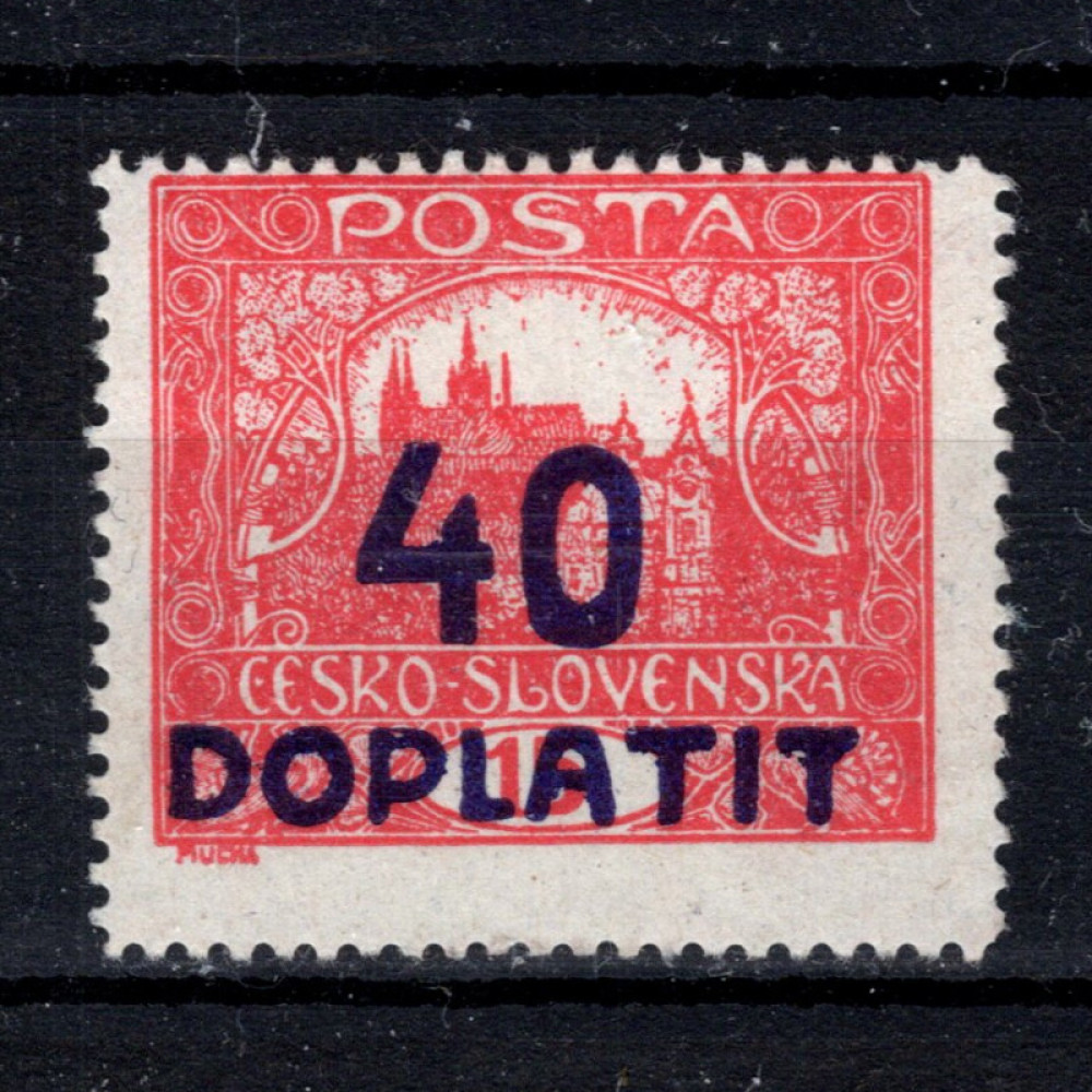 Briefmarke Tschechoslowakie, Pof.DL30C (Mi. P36B)*, 40 h