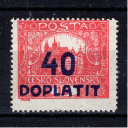 Známka ČSR, Pof.DL30C*, 40 h