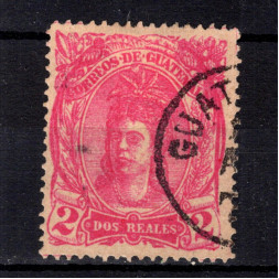 Briefmarke Guatemala, Mi.12 (SG 12)#, 2 r